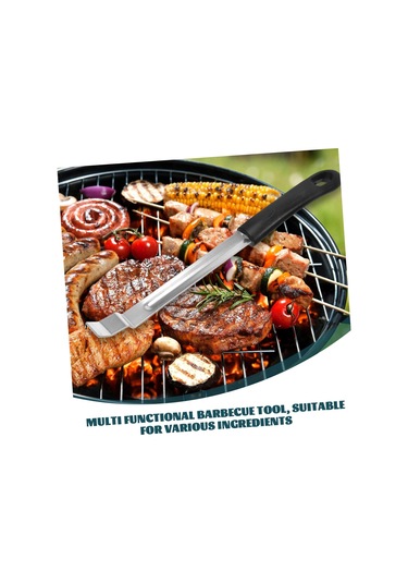 Izgara Izgara Kaldırıcı Grier Zahmetsiz Temizlik Barbekü Klip Metal Izgara Aracı Kömür Izgara Aksesuarları Evrensel Izgara Seviyeleri 1 Adet