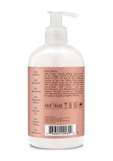 Shea Moisture Coconut & Hibiscus Bukle Kontrolü ve Parlaklık Saç Kremi 384 ML