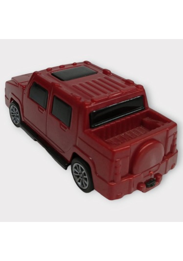 Çek Bırak Arabalar 10 Cm - Kırmızı Jeep