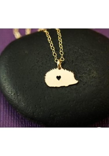 Gümüş Kirpi Kolye 487346534