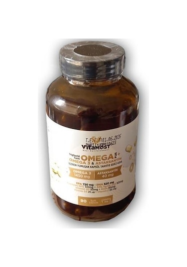 Vitamost Omega Plus 90 Kapsül