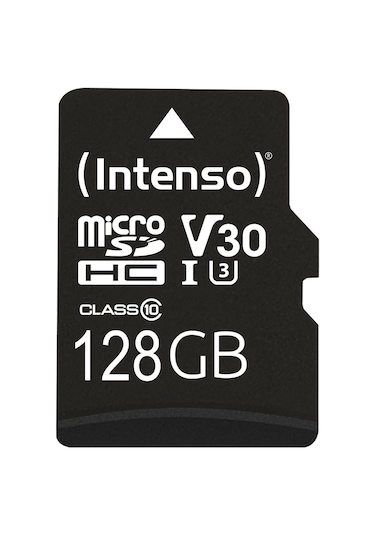 Intenso 128gb Microsdhc Uhs-ı Professıonal Class10 U3 V30 Ultra High Speed Memory Card 4k