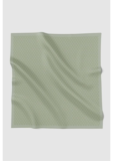Buttonscarves Prism Vual Kare Eşarp - Pistachio Yeşil