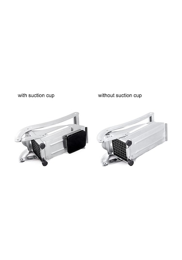 Cbtx Jd-052 Paslanmaz Çelik Patates Kızartması Kesim Çok Fonksiyonlu Ev Manuel Kızartma Emme Plakası Olmadan Kesilir