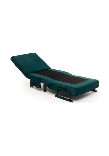 Pafu Sento Tekli Katlanır Yataklı Koltuk - Soho Petrol Petrol Yeşili