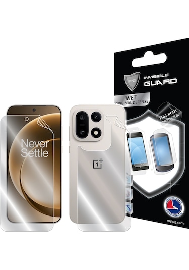Oneplus 15 İçin Hydrogel İnce Tpu Tam Kaplama Ekran+arka Koruyucu