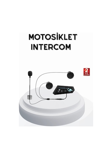 Ceylan Adam Bt22 Kablosuz Kask Kulaklığı Bluetooth 5.0, Intercom, Su Geçirmez Ve Uzun Ömürlü Batar