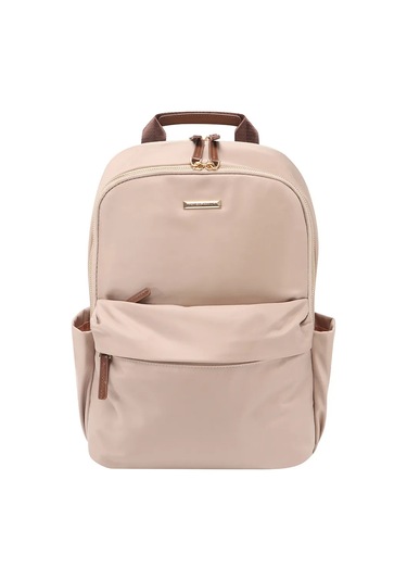 Daniele Patrici Şehir A4 Kumaş Sırt Çantası 463477587 Bej