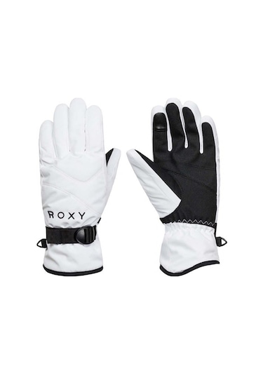 Roxy Jetty Solid Kadın Kayak/Snowboard Kar Eldiveni
 Beyaz