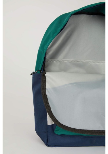 Defacto Unisex Su Geçirmez Kumaş Okul Sırt Çantası A9333AXNSNV2 Lacivert