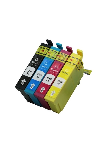 Photo Print Epson Workforce WF-7515 Uyumlu T1291-1292-1293-1294 4