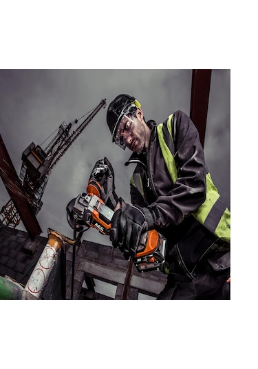 Aeg BEWS18-125BLLI-502C 5.0AH Akülü Kömürsüz Avuç Taşlama 125 MM