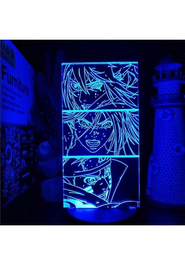 Xyc Japon Anime Figürü Itachi Uchiha Kakashi Jiraiya Lambaları 3d Optik İllüzyon Gece Lambası Led Noel Doğum Günü Yatak Odası D Lgl Hediyesi Çok Renkli