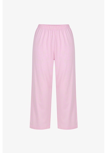 Penti Pembe Roses Pamuklu Kapri Pijama Takımı