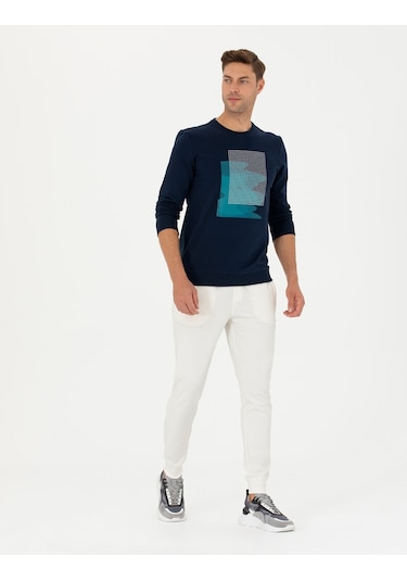 Pierre Cardin Erkek Ekru Örme Pantolon 50274869-vr019 Ekru