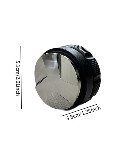 Homyl Espresso Dağıtım Aracı Cafe Ev Bar Için Profesyonel 51mm Siyah