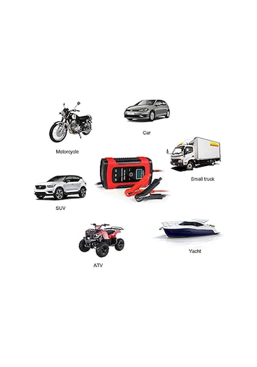 Symbee Buddygo Tam Otomatik 12v 5a Akü Şarj Cihazı - Otomobil, Motosiklet Ve Tekneler İçin