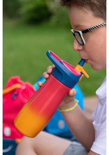 Maped Picnik Su Matarası 430 ML Gülen Yüz Pembe 871201