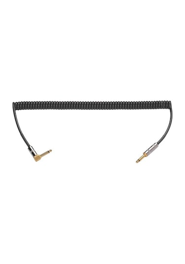 Flybuy Ts Pu Profesyonel Maiyame Konnektörlü, Kıvrımlı Kaplama Kablosu Kablo İçin Gitar/bas Gitar Esnek Elektro Altın 3m 1/4 - Tg