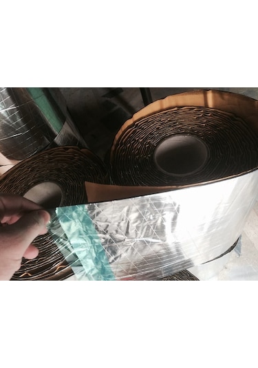 Türkeli Oto Ses Yalıtımı Trself 3mm Folyolu Kaucuk 30 Cm x 10 Mt N11.63