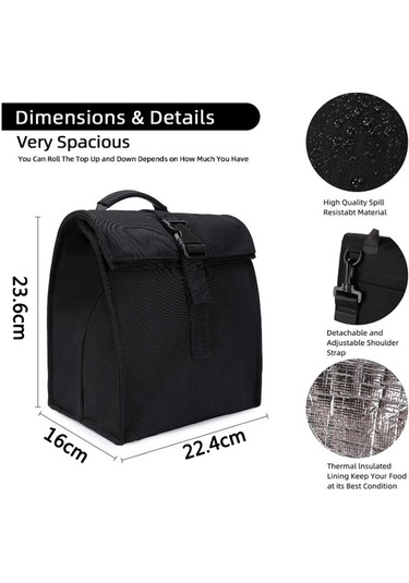 Yetişkinler, Erkekler, Kadınlar, Gençler Ve Çocuklar İçin Yeniden Kullanılabilir Öğle Yemeği Kutusu, Büyük Yalıtımlı Öğle Yemeği Kutusu, Okul İçin Öğle Yemeği Çantası Çok Renkli