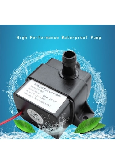 Trendooze Sessiz Akışlı Fırçasız Pompa - Ultra Dalgıç Su Pompası