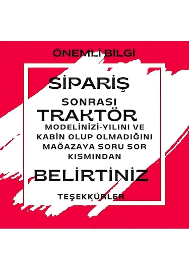 Massey Ferguson 240s Efsane Traktör Kaporta Brandası