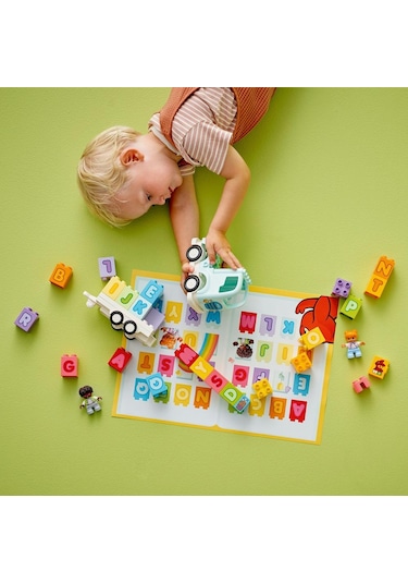 LEGO® DUPLO® Kasabası Alfabe Kamyonu Oyuncağı 10421 2+ Eğitici Oyuncak Yapım Seti - 36 Parça
