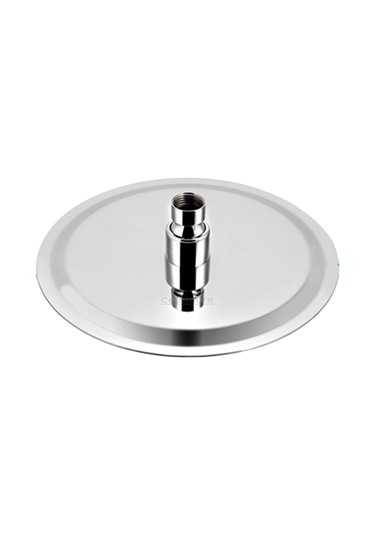 Yunboo 8 İnç 304 Paslanmaz Çelik Yuvarlak Şişme Duş Başlığı, Yüksek Basınçlı, Otomatik Temizleme Nozzle, Gümüş Renk, 1.5m Teflon Bandı İçerir Diğer