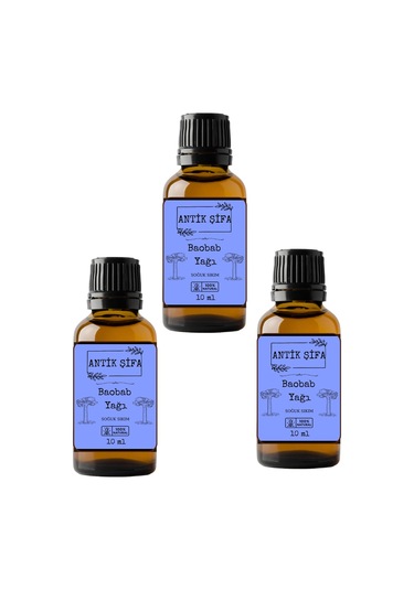 %100 Saf Baobab Yağı 3 X 10ml 20 ML