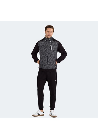 Slazenger FALOR Erkek Eşofman Takımı Siyah