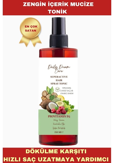 Daily Dream Care Yıpranmış Cansız Saçlar İçin Onarıcı Bakım Saç Tonik