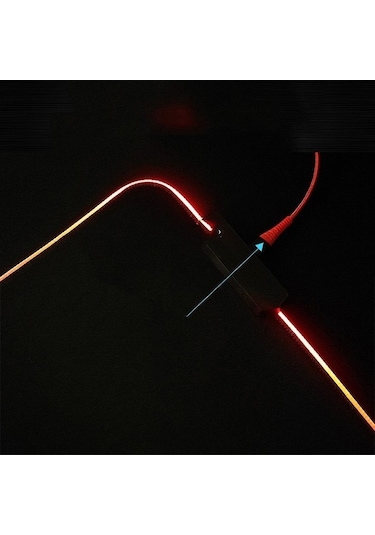 Ebitda 350x900x4mm Kauçuk Rgb Işıklı Yıldızlı Mouse Pad F-01 Kumaş Altı, Kaymaz, Termal Transfer, Yarı Parlak-yapışkan Doku Geniş Yıldızlı Gökyüzü