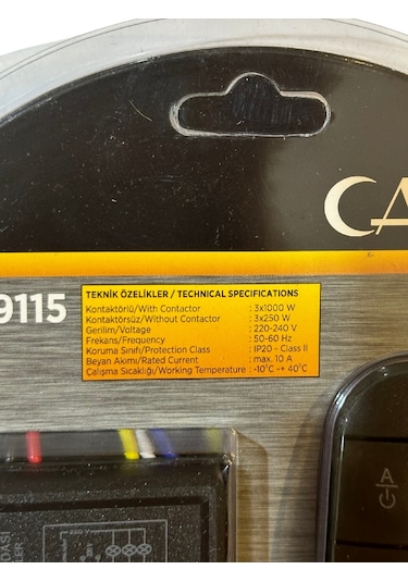 Cata Ct-9115 - 3'lü Aydınlatma Kumandası