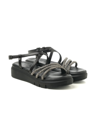 Sandalet Kadın Diğer 8h5193pm Comart Vıtello Pelle B2 Nero Siyah