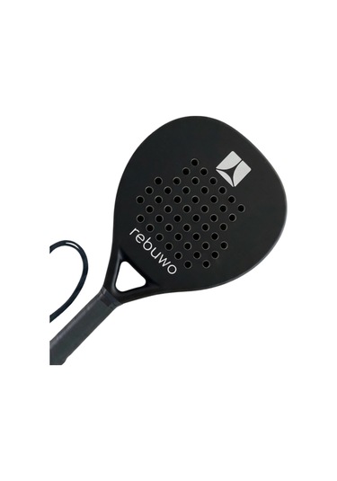 Rebuwo Half Carbon Round Padel Raketi Beyaz