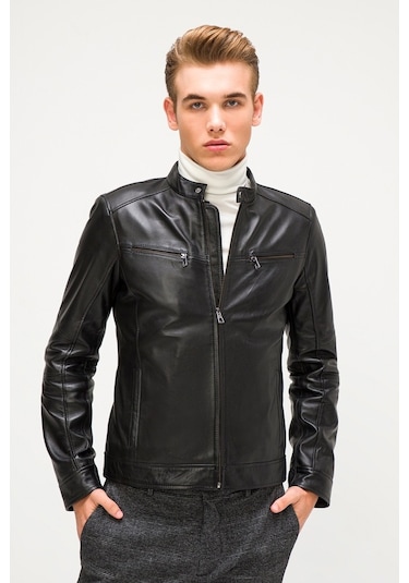 İkbal İkb-179 2 Renk Erkek / Hakiki Deri Mont/Ceket