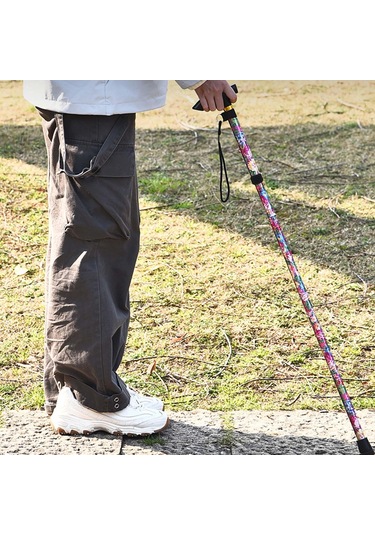 Dolıty Katlanabilir Trekking Bastonu Yaşlılar İçin Stil-d Stil D Çok Renkli
