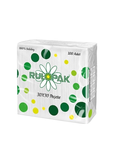 Rulopak 30 X 30 Peçete 100'Lü 24 Adet