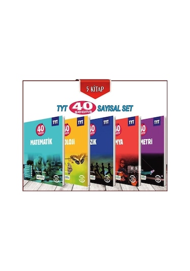 Tyt 40 Seans Sayısal Set 5 Kitap