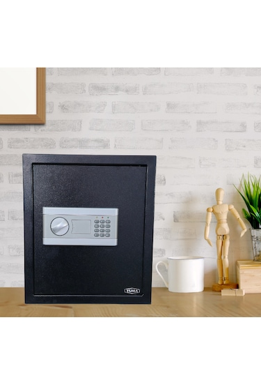 Yuma Ym-801-xl Elektronik Şifreli Ve Anahtarlı Çelik Kasa