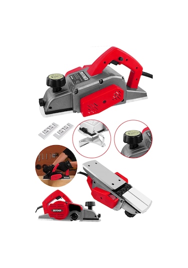 Steiner 4200 Watt Bakır Sargılı Planya Rende Makinesi + 2 Bıçak K