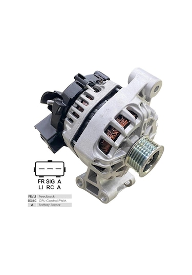 Valeo 12v Alternatör Dinamo 105 A Fr-sıg-a Ford C-max/fıesta/focus Benzinli 1999-2012