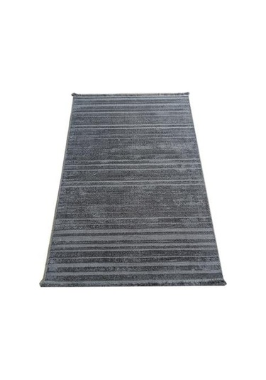 Çam Halı Eyfel 3104 Antrasit Romans Halı Modern Desenli Makine Halısı