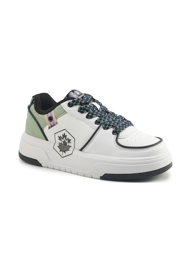 Lumberjack Sempre 5pr Beyaz Kadın Sneaker 000000000102021849 Beyaz-yesıl