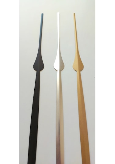 Büyük Duvar Saati Mekanizması 31 Mm Şaft Uzun Şaft Saat Motoru Altın