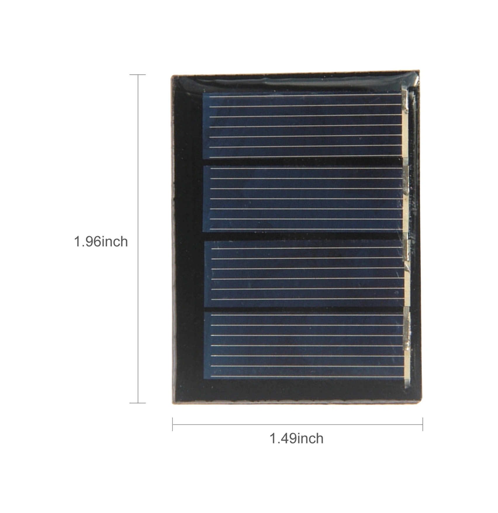 Moveevo Polikristal Güneş Paneli 0.23w 2v 115ma - 50x38mm Ip65 Su Geçirmez Dıy Güneş Enerji Modeli, Oyuncak Ve Öğretim İçin Yüksek Verimli