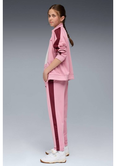 Puma T7 Pembe Çocuk Eşofman Altı 62989965 Pembe