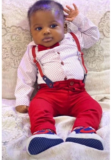 Gömlekli Alttan Çıtçıtlı Gabardin Pantolonlu Pamuklu Bebek Takım Bordo