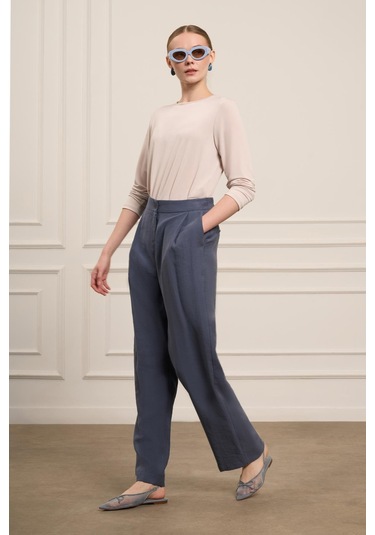 Ftz Women Kadın Tansel Pantolon İndigo 31080 Indigo